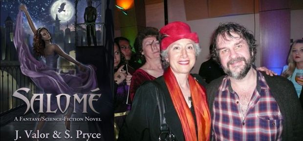 Salome Jade with Peter Jackson pic