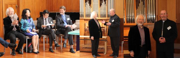 Masaaki Suzuki and Lutheran pastor Jim Pietsch