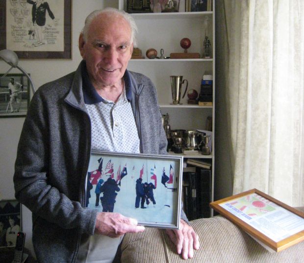 John Reid in his study