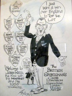 cartoon of John Reid