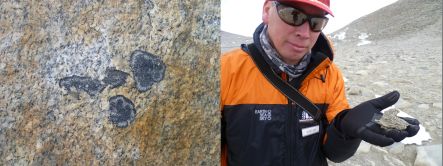 Lichen, and Kurt Joy with cyanobacterial mats