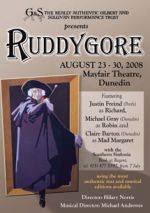 Ruddygore poster.