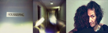 Pippa Sanderson's Quest I, Quest II and a scene from Stuart work The Other Side.