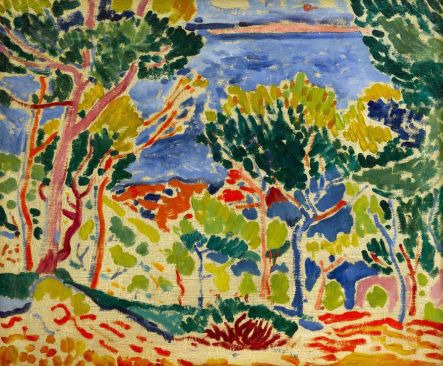 André DERAIN (1880–1954), France, Paysage à l'Estaque, (Estaque landscape) 1906